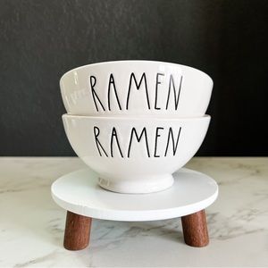 Rae Dunn Artisan Collection by Magenta - RAMEN bowls (set of 2)